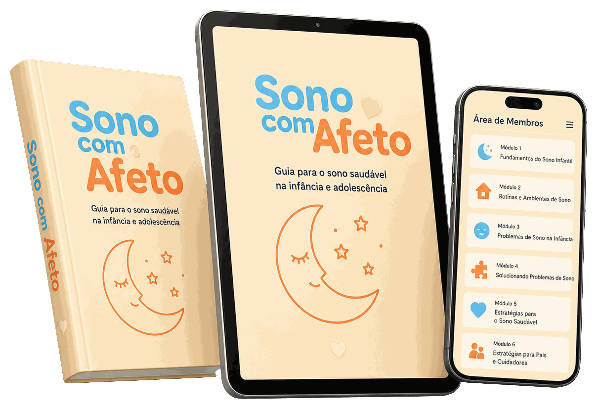Curso Sono com Afeto em todos os dispositivos